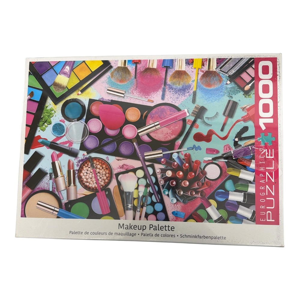 Eurographics Makeup Palette 1000 Piece Jigsaw Puzzle New Sealed